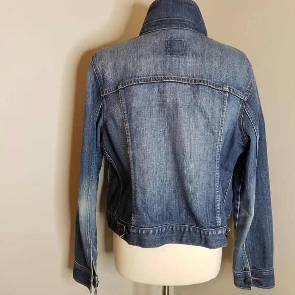 Old Navy Denim Trucker Jean Jacket XL - Picture 4 of 16